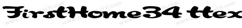 FirstHome34 ttext Re字体转换